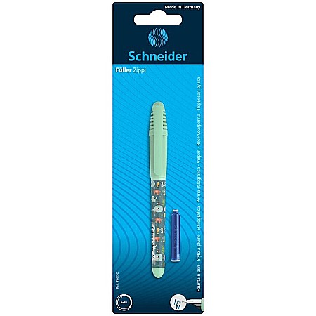 RECHIZITE SCOLARE IPB - SCR STILOU SCHNEIDER ZIPPI CU REZERVA 2909 VERNIL