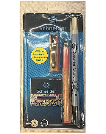 RECHIZITE SCOLARE IPB - SCR SET STILOU + PIC SI PATROANE SCHNEIDER GLAM 24 -FLOWERS 5958