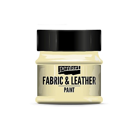 Vopsele pentru textile - VOPSEA TEXTILE SI PIELE 50ML PENTART CULOARE COAJA DE OU 35129