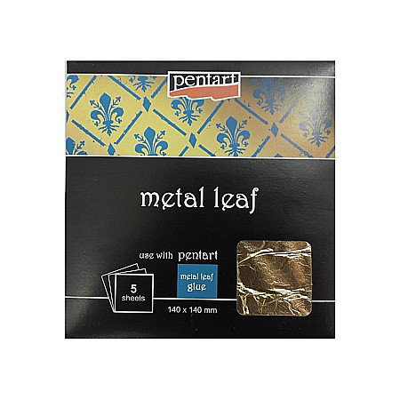 Foite Metal - CA FOITA PENTART 14*14 AURIU 2484