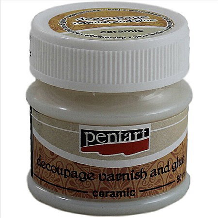 Adezivi Decupaj - CA ADEZIV DECUPAJ SI LAC PENTART 50ML CERAMICA 492/649