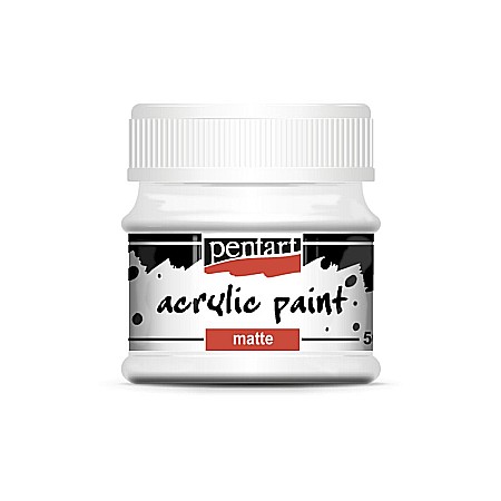 FINE ARTS&GRAPHICS - CA ACRIL PENTART 50ML MAT 2038/35106 ALB TITAN