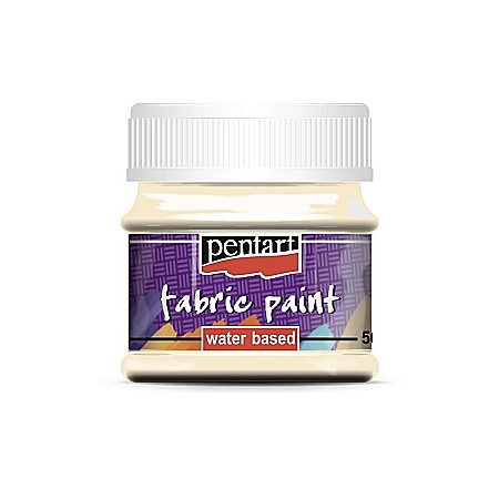 Vopsele pentru textile - VOPSEA TEXTILE 50ML PENTART BEJ 756739