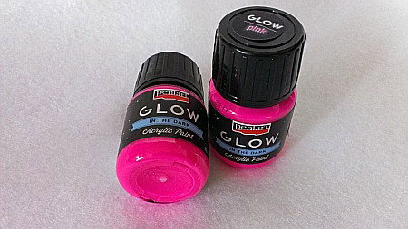 CA CULORI ACRILICE FOSFORESCENTE ROZ 30ML PENTART 16482 [1]