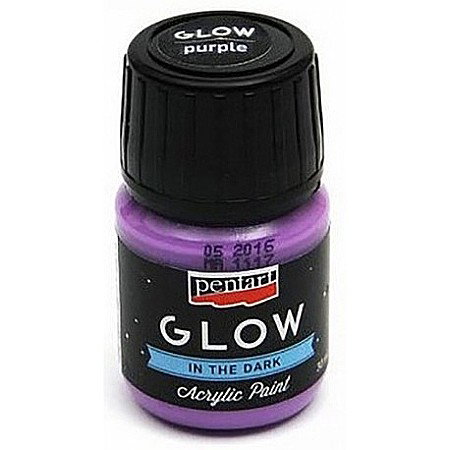 CA CULORI ACRILICE FOSFORESCENTE MOV 30ML PENTART 16483 [0]
