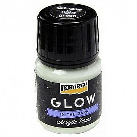 RECHIZITE SCOLARE IPB - CA CULORI ACRILICE FOSFORESCENTE VERDE DESCHIS 30ML PENTART 16487