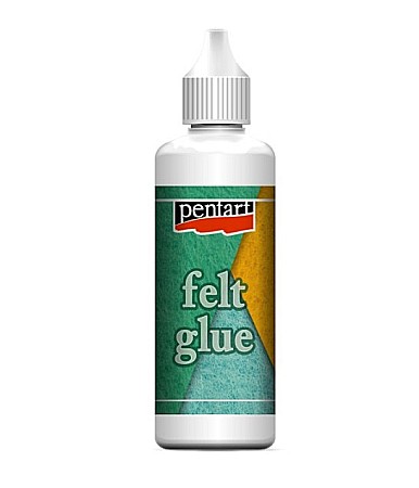 Figurine, Ornamente Pasla /Lemn/ Moos - CA ADEZIV PENTRU FETRU, 80 ML, PENTART 38744