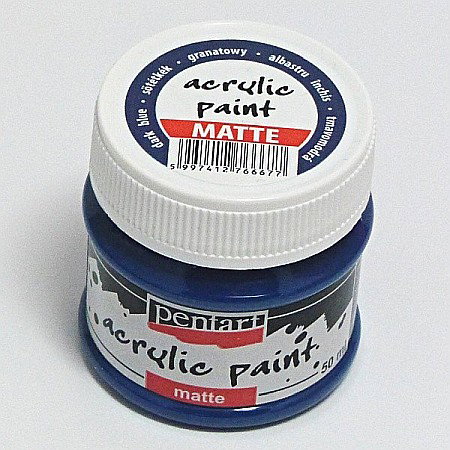 CA ACRIL PENTART 50ML  MAT DARK BLUE 1307 [1]