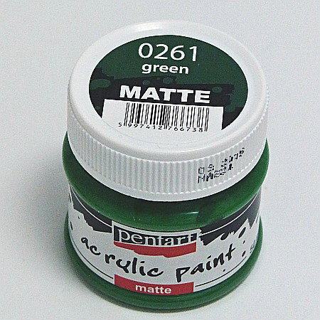FINE ARTS&GRAPHICS - CA ACRIL PENTART MAT 50ML GREEN 6738