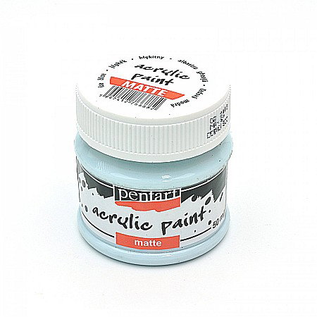 FINE ARTS&GRAPHICS - CA VOPSEA ACRILICA PENTART 50ML MAT ALBASTRU GHEATA 1903