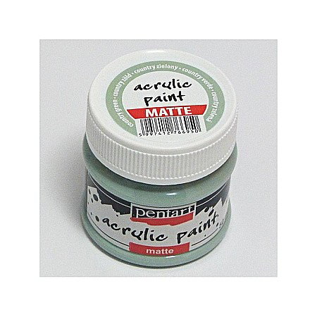 Culori Acrilice Mate - CA ACRIL PENTART 50ML MAT VERDE COUNTRY  6950
