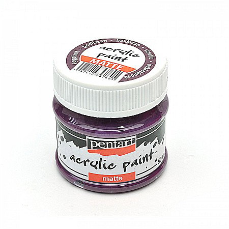 Culori Acrilice Mate - CA ACRIL PENTART 50ML  MAT VINETIU  7605