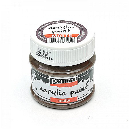 FINE ARTS&GRAPHICS - CA VOPSEA ACRILICA PENTART 50ML MAT MARO PAMANT
