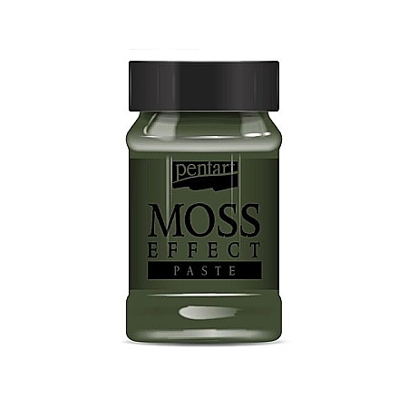 HOBBY - CA PASTA ACRILICA PENTART CU EFECT DE MUSCHI 100ML VERDE INCHIS 34741