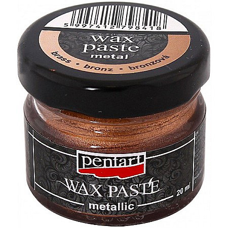 Antichizare - CA PASTA CEARA METALIZATA PENTART 20ML BRONZ 4428