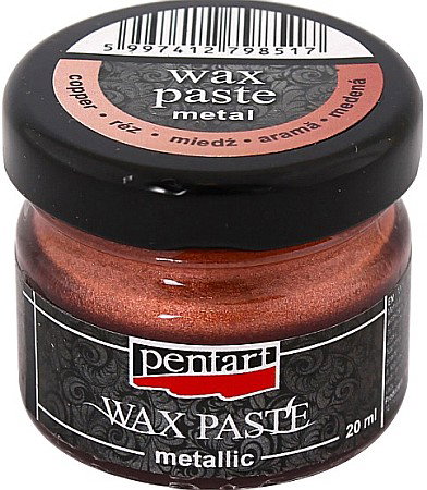 HOBBY - CA PASTA CEARA METALIZATA PENTART 20ML CUPRU 517/4429