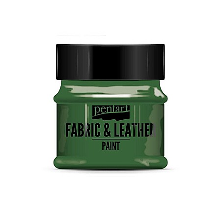 Vopsele pentru textile - VOPSEA TEXTILE SI PIELE 50ML PENTART VERDE 34811