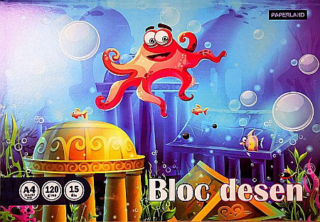 Blocuri de desen - PA BLOC DESEN A4 120G 15F 24000036