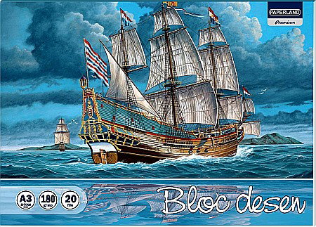 RECHIZITE SCOLARE IPB - PA BLOC DESEN A3 180G 24000147