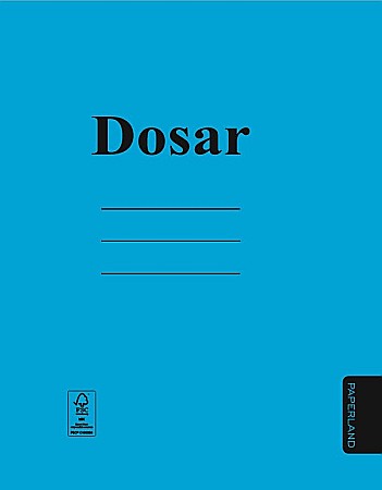 Dosare carton - DOSAR DE CARTON CU SINA, ALBASTRU 300g/mp 22000134