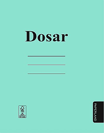 Dosare carton - DOSAR DE CARTON CU SINA, VERDE 300g/mp 22000133