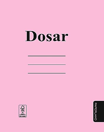 Dosare carton - DOSAR DE CARTON CU SINA, ROZ 300g/mp 22000118