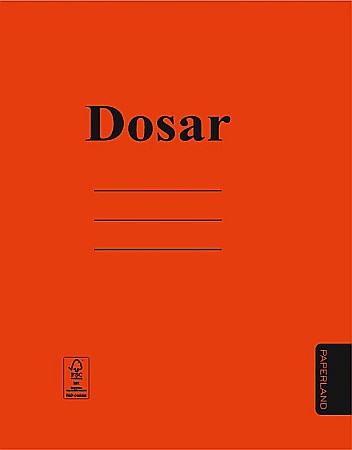 Dosare carton - DOSAR DE CARTON CU SINA, ROSU 300g/mp 22000094