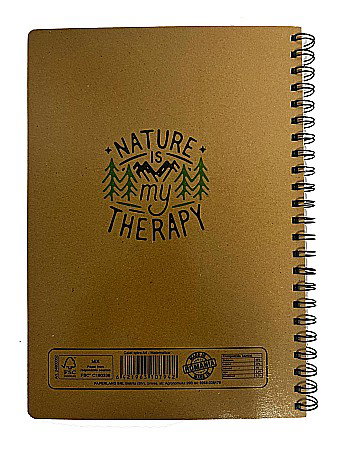 CAIET A4 96F 70G COPERTA CARTON NATUR SPIRA PATRATELE 24800052 [1]