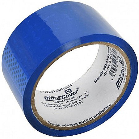ARTICOLE DE BIROU - LEG BANDA ADEZIVA OFFICE COVER 48*50 ALBASTRA B1240