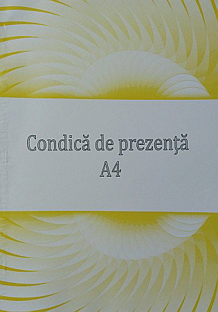 HARTIE PRODUSE DIN HARTIE - GOL CONDICA PREZENTA A4