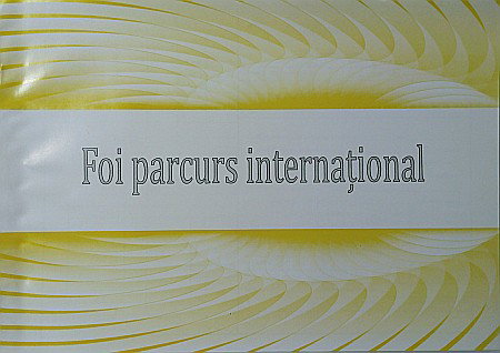 HARTIE PRODUSE DIN HARTIE - GOL FOI PARCURS INTERNATIONAL A4