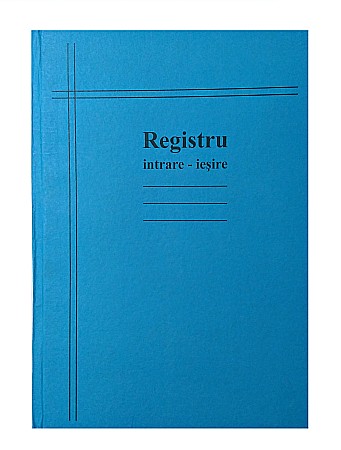 Formulare tipizate - REGISTRU INTRARE IESIRE VERTICAL A4 tp000050