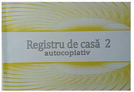 Formulare tipizate - REGISTRU CASA 2 A4 AUTOCOPIATIV, MODEL NOU TP000103