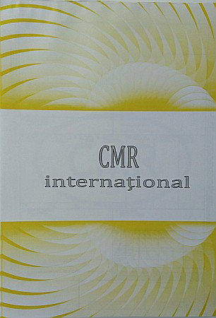 Formulare tipizate - CMR INTERNATIONAL A4 5 exemplare, 125 file, hartie de 55 gr/m2 TP000141