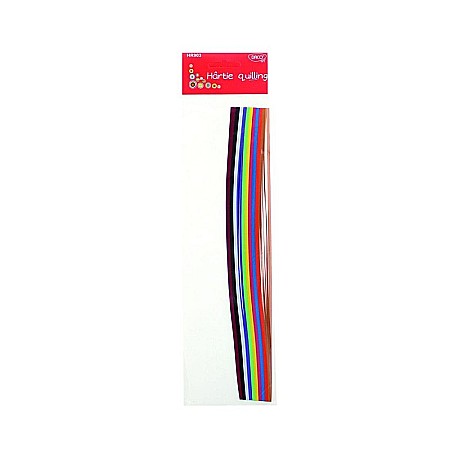 Quilling, Origami si accesorii - ADA HARTIE QUILLING 300 FASII 10 CULORI 30*0.3CM HR903
