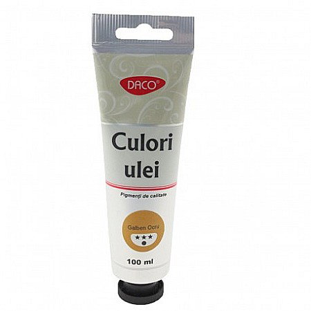 FINE ARTS&GRAPHICS - ADA CULORI ULEI DACO CU4100 GALBEN OCRU
