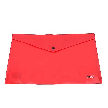 Mape tip plic cu capsa - ADA MAPA PLIC DACO A4 CU CAPSA MP120R ROSU