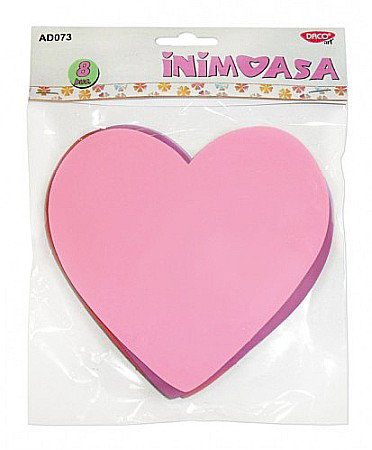 Decoratiuni Moosgummi - ADA MOOSGUMMI DACO INIMOASA 8/SET AD073