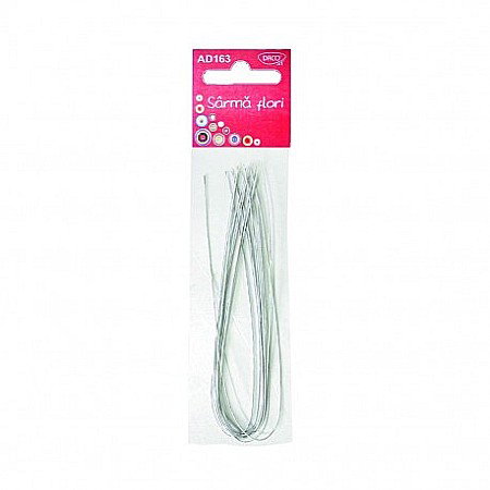 Materiale tehnice pentru aranjamente florale - ADA ACCESORII SARMA DE FLORI DACO 10 BUCATI AD163