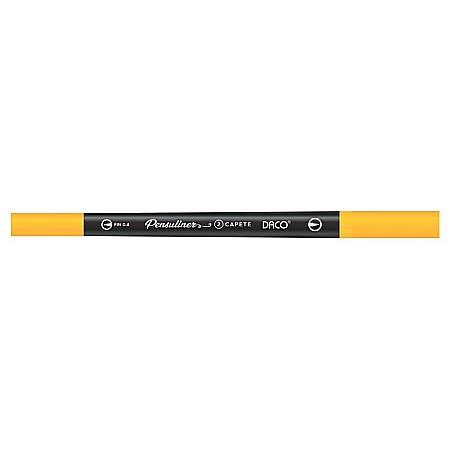 Marker tip pensula - CARIOCA TIP PENSULA DACO 2CAPETE GALBEN PX502G