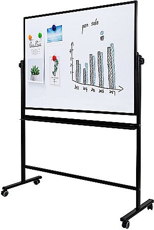 FLIPCHART 90*120CM 2 FETE, ROTATIV PE ORIZONTALA, DLE7882 [0]
