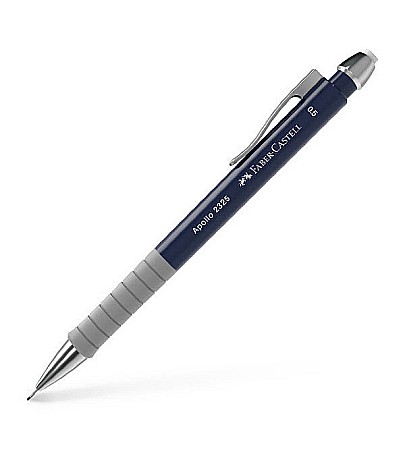Creioane mecanice - LEC CREION MECANIC FABER APOLLO 0.5MM FC232503 BLEUMARIN