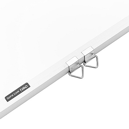 LEC WHITEBOARD MAGNETIC 45*60 CM DELI RAMA ALUMINIU DLE39032A [3]