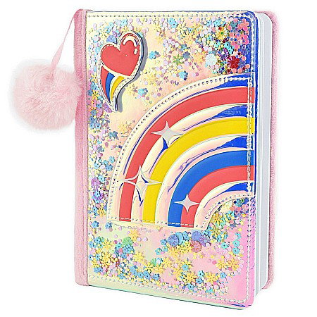ROB JURNAL CU PUF A5 RAINBOW 13046 [0]