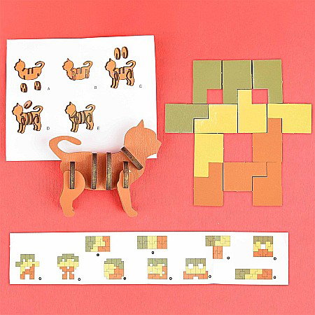 ROB MINI PUZZLE LEMN DIVERSE MODELE 26509 [3]