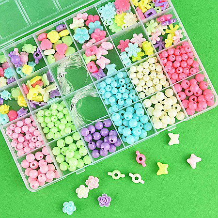Seturi Creative pentru Copii - ROB SET CREATIV MARGELE - BRATARI 480 PIESE CUTIE 30549