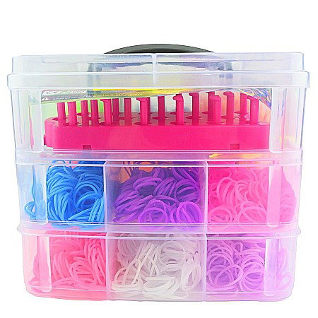 Seturi Creative pentru Copii - ROB SET ELASTIC BRATARI 3000 PIESE 35017