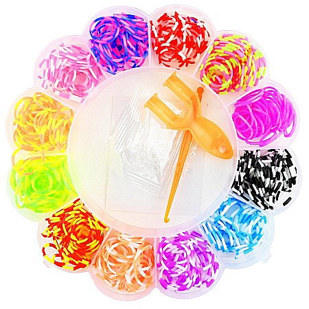 Seturi Creative pentru Copii - ROB SET ELASTIC BRATARI 360 PIESE 35021