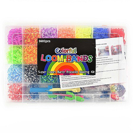 Seturi Creative pentru Copii - ROB SET ELASTIC BRATARI 5600 PIESE 35028
