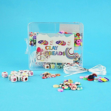 Seturi Creative pentru Copii - ROB SET CREATIV MARGELE - BRATARI 288 PIESE CUTIE 35052